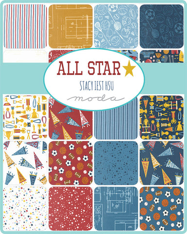 All Star Dessert Roll by Stacy Iest Hsu for Moda Fabrics
