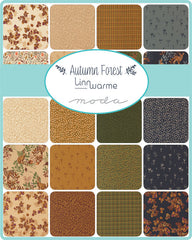 Autumn Forest Mini Charm by Linn Warme for Moda Fabrics