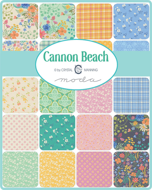 PREORDER Cannon Beach Layer Cake by Crystal Manning for Moda Fabrics