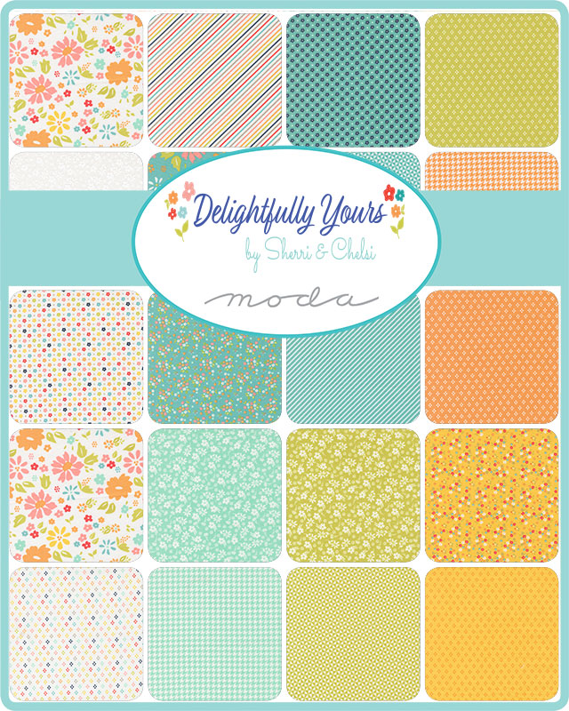 Delightfully Yours Fat Quarter Bundle by Sherri & Chelsi for Moda Fabrics