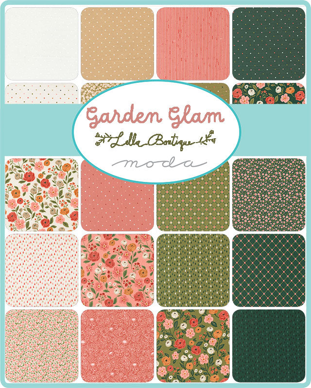 Garden Glam Fat Quarter Bundle by Lella Boutique for Moda Fabrics