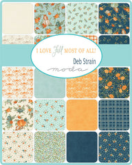 I Love Fall Most Of All Fat Quarter Bundle by Deb Strain for Moda Fabrics