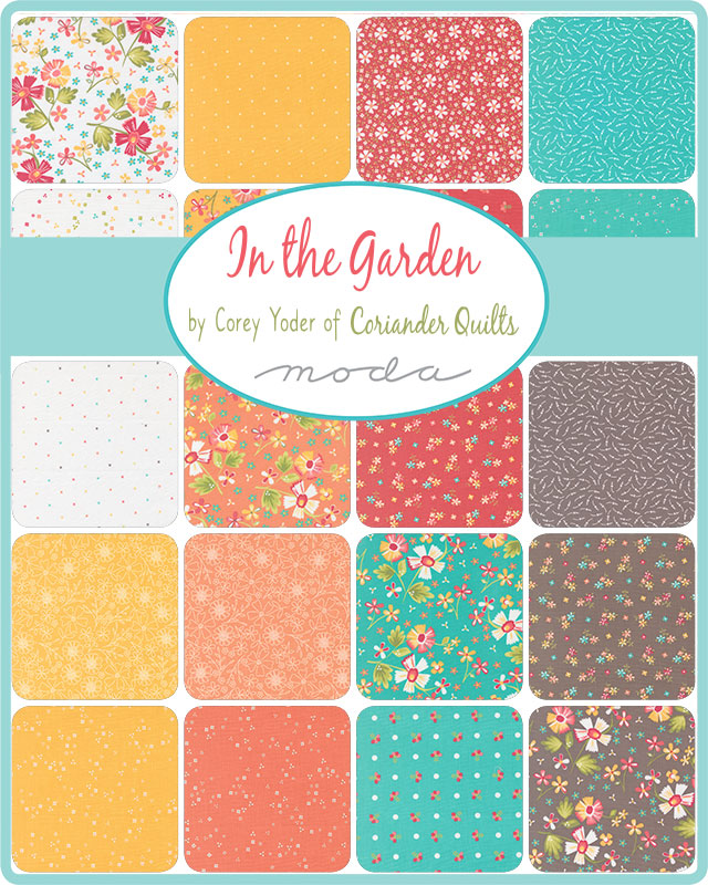 In The Garden Mini Charm by Corey Yoder for Moda Fabrics