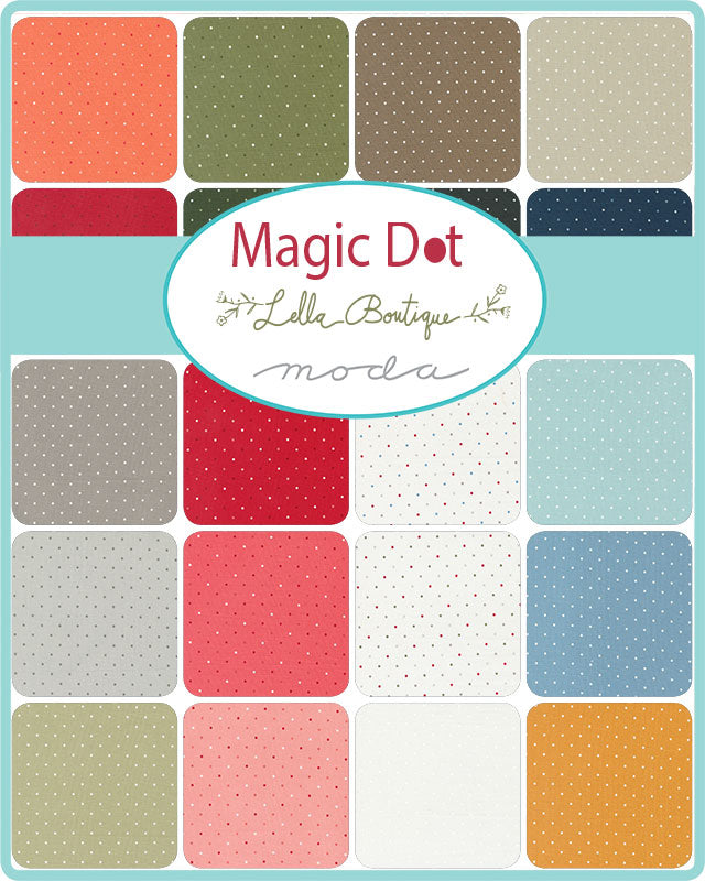 Magic Dot Fat Quarter Bundle by Lella Boutique for Moda Fabrics