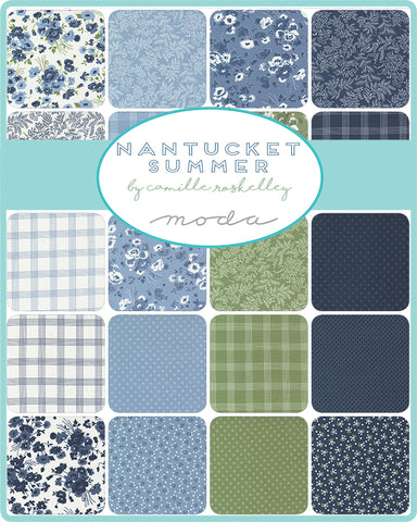 Nantucket Summer Jelly Roll by Camille Roskelley for Moda Fabrics