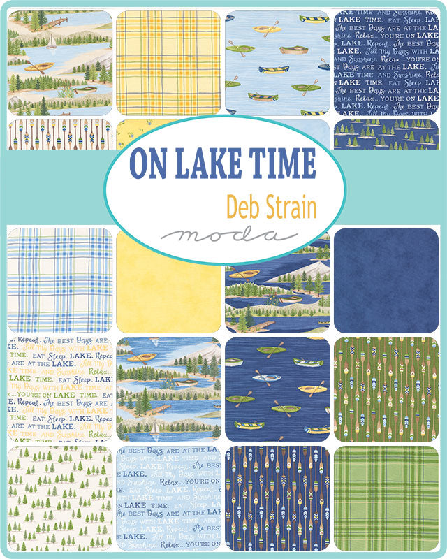 On Lake Time Layer Cake by Deb Strain for Moda Fabrics