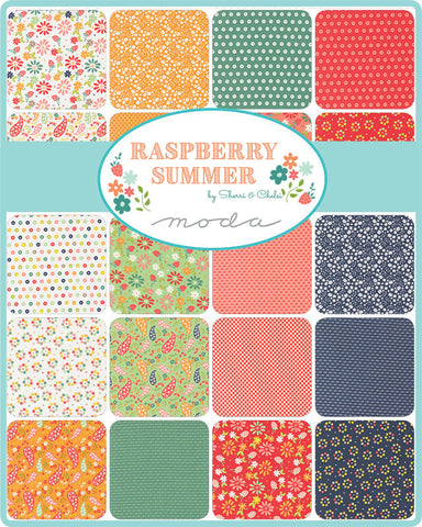 Raspberry Summer Charm Pack by Sherri & Chelsi for Moda Fabrics