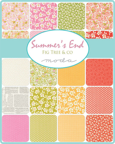 PREORDER Summer's End Fat Quarter Bundle by Fig Tree & Co. for Moda Fabrics