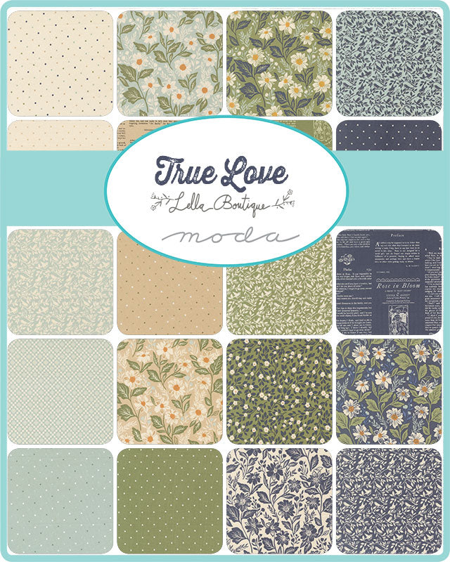 PREORDER True Love Mini Charm by Lella Boutique for Moda Fabrics