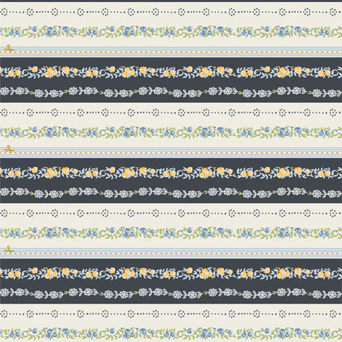 Potager Organic Bound Yardage by Sharon Holland for Art Gallery Fabrics