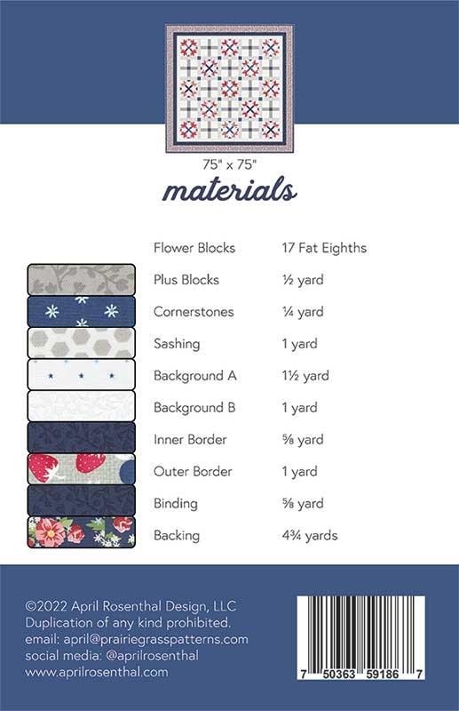 Blossom Bliss Quilt Pattern by Prairie Grass Patterns