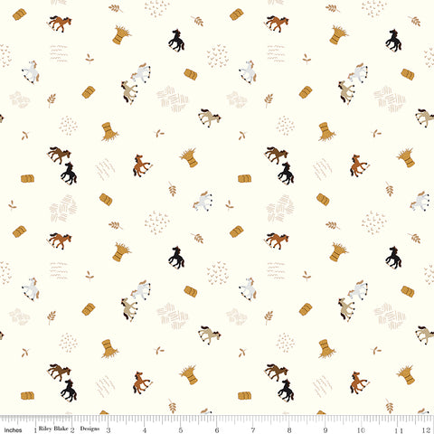 Country Life Cotton Grazing the Hay Yardage by Jennifer Long for Riley Blake Designs