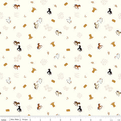 Country Life Cotton Grazing the Hay Yardage by Jennifer Long for Riley Blake Designs