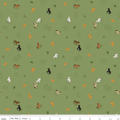 Country Life Grass Grazing the Hay Yardage by Jennifer Long for Riley Blake Designs