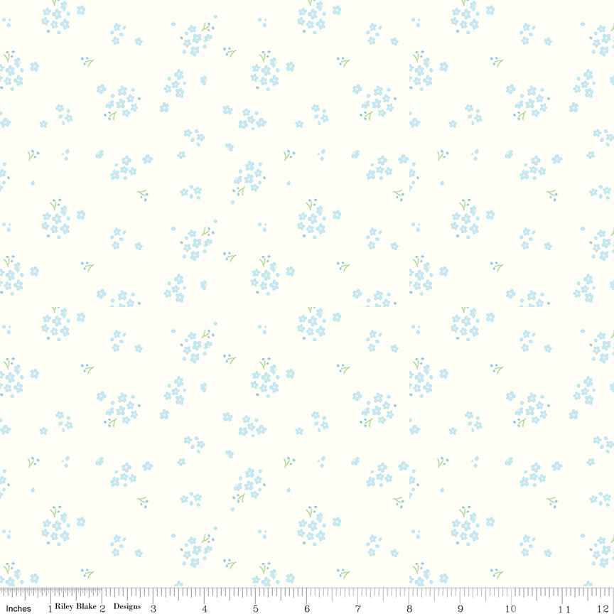 Hush Hush 3 Awesome Blossom Yardage by Riley Blake Designers for Riley Blake Designs
