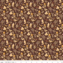 The Old Garden Marsala Emily Yardage by Danelys Sidron for Riley Blake Designs