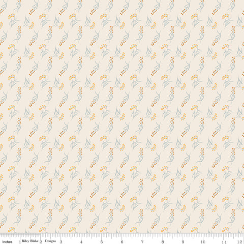 The Old Garden Cream Valley Yardage by Danelys Sidron for Riley Blake Designs