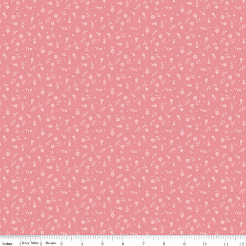 Bunny Trail Peony Ditsy Yardage by Dani Mogstad for Riley Blake Designs