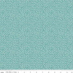 Sunshine and Sweet Tea Teal Sweet Alyssum Yardage by Amanda Castor for Riley Blake Designs