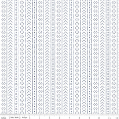 American Beauty White Stripe Yardage by Dani Mogstad for Riley Blake Designs