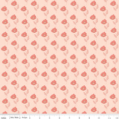 Feed My Soul Blush Flowers Yardage by Sandy Gervais for Riley Blake Designs