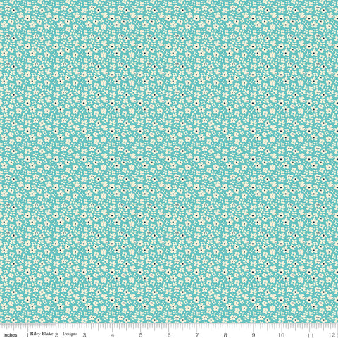 Feed My Soul Sky Daisies Yardage by Sandy Gervais for Riley Blake Designs