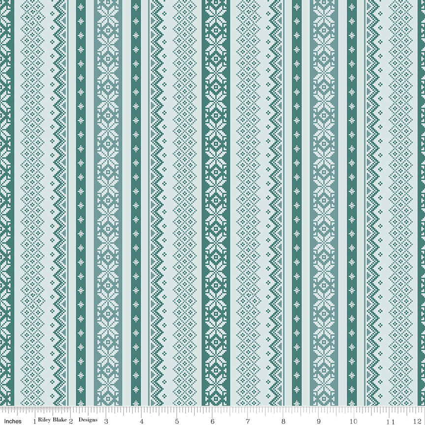Ski Hill Powder Sweater Yardage by Corinne Wells for Riley Blake Designs