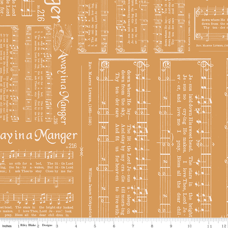 Home Town Holiday Cider Caroling Yardage by Lori Holt for Riley Blake Designs