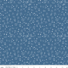 Farm Livin' Denim Grass Yardage by Diane Labombarbe for Riley Blake Designs