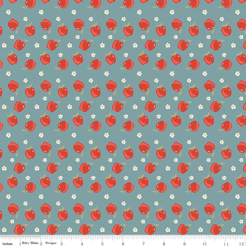 Vintage Charm Stone Apples Yardage by Dani Mogstad for Riley Blake Designs