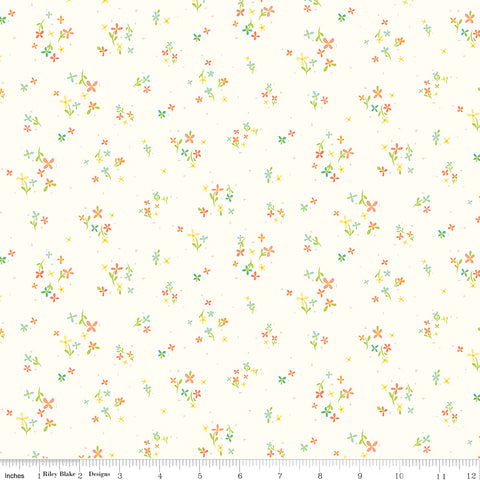 Hush Hush 4 In Full Bloom Yardage by Riley Blake Designers for Riley Blake Designs