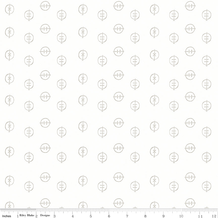 Hush Hush 4 Buttoned Up Yardage by Riley Blake Designers for Riley Blake Designs