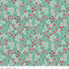 Berry Market Scrubs Bouquets Yardage by Beverly McCullough for Riley Blake Designs