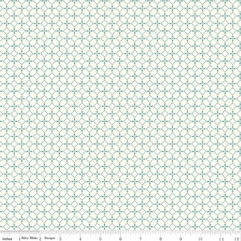 New Beginnings Cream Tile Yardage by Sandy Gervais for Riley Blake Designs