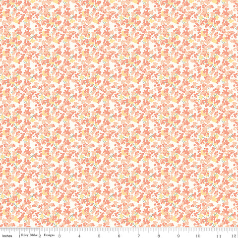 New Beginnings Blush Blossoms Yardage by Sandy Gervais for Riley Blake Designs