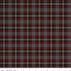 Pine Grove Black Plaid Yardage by RBD Designers for Riley Blake Designs