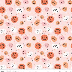 Hey Pumpkin Blush Pumpkins Yardage by My Mind's Eye for Riley Blake Designs