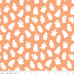 Hey Pumpkin Pumpkin Ghosts Yardage by My Mind's Eye for Riley Blake Designs