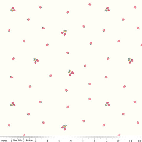 Hush Hush 5 Bitty Berries Yardage by Riley Blake Designers for Riley Blake Designs