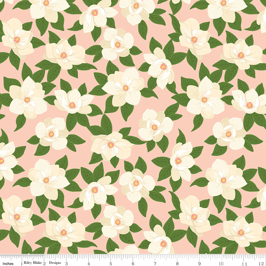 Southern Charm Peaches 'N Cream Main Yardage by RBD Designers for Riley Blake Designs
