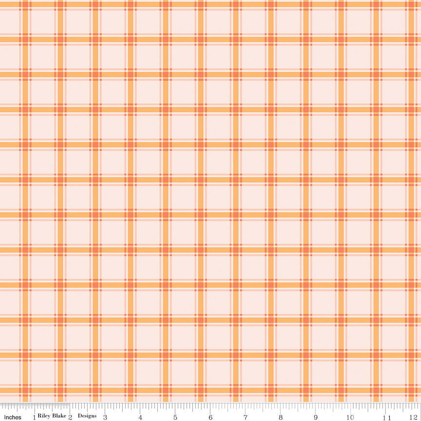 Southern Charm Pink Gingham Yardage by RBD Designers for Riley Blake Designs