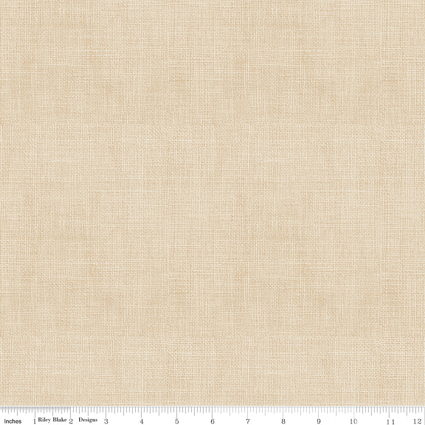 Baked With Love Tea Dye Linen Weave Yardage by Lori Holt for Riley Blake Designs