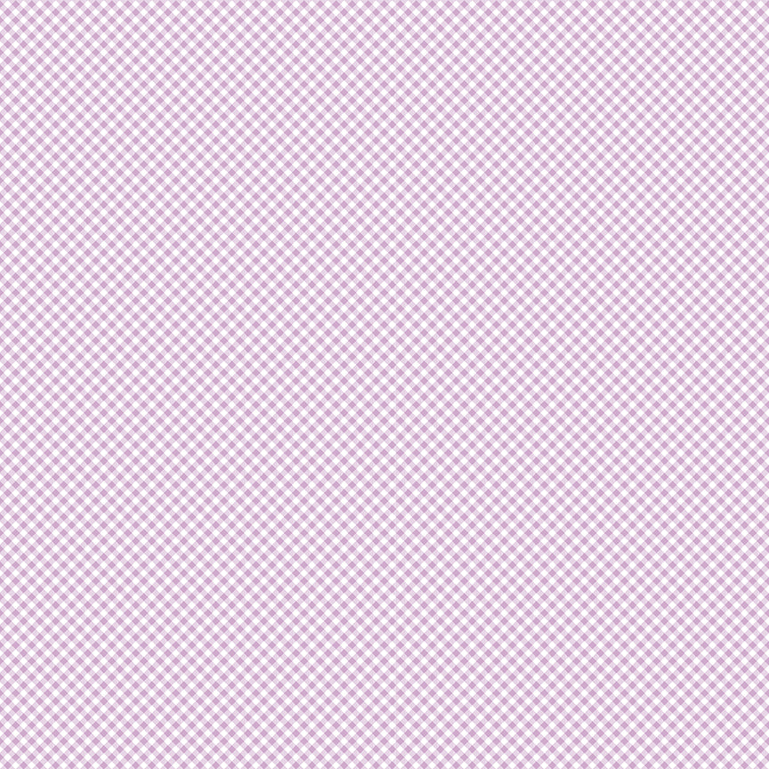 Seasonal Basics Purple Gingham Yardage by Christopher Thompson for Riley Blake Designs