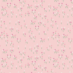 The Cur8tor Romantica Hillside Tulips Yardage by AGF Studios for Art Gallery Fabrics