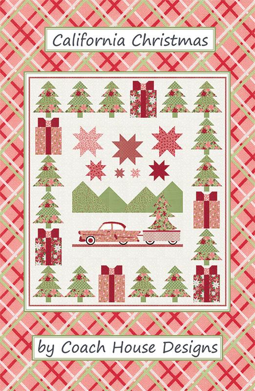 California Christmas Quilt Pattern by Coach House Designs
