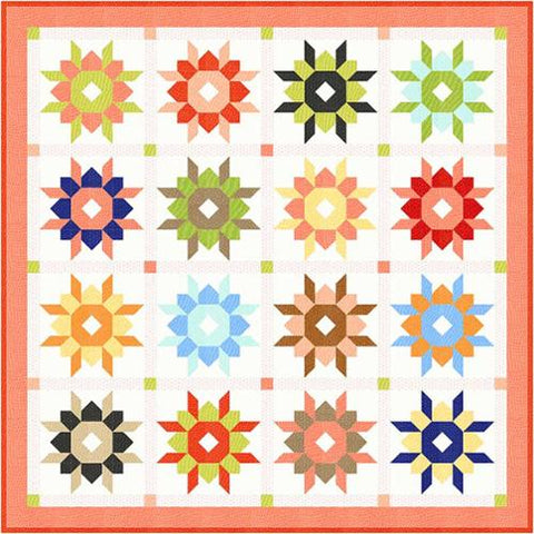 Chrysanthemum Quilt Pattern by Fig Tree & Co.