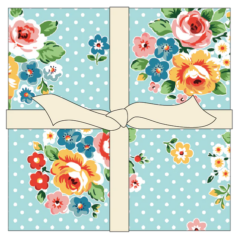 Flower Market 5" Precuts by Elea Lutz for Poppie Cotton Fabrics