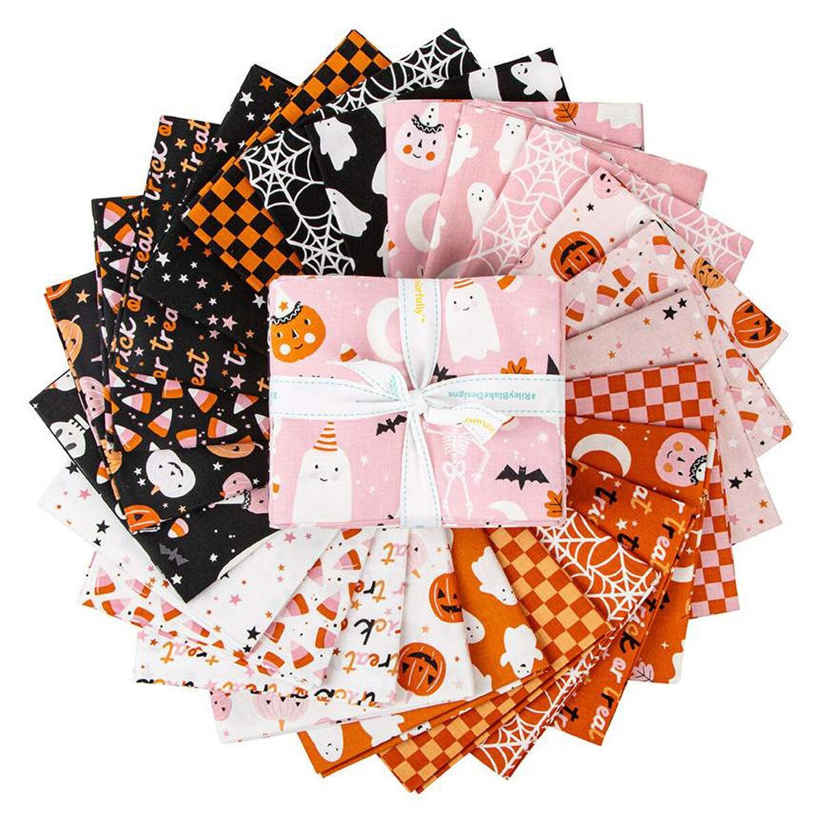 Hey Pumpkin Fat Quarter Bundle by My Mind's Eye for Riley Blake Designs