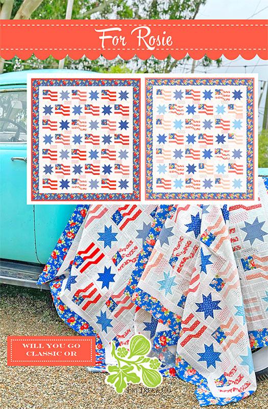 For Rosie Quilt Pattern by Fig Tree & Co.