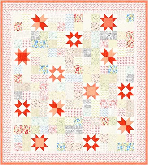 Galaxy Quilt Pattern by Fig Tree & Co.